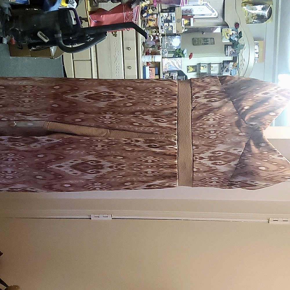Walk through dress